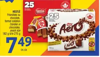 Uniprix NESTLÉ Friandises ou chocolats, format collation / Candies or chocolates, snack size offer