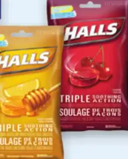 Uniprix HALLS Pastilles/Lozenges offer