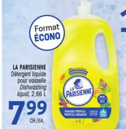 Uniprix LA PARISIENNE Détergent liquide pour vaisselle / Dishwashing liquid offer