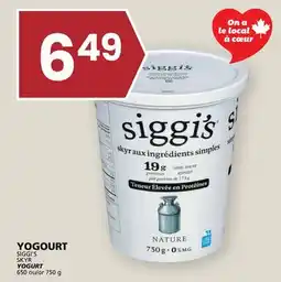Rachelle-Bery Grocery SIGGI'S SKYR YOGURT offer