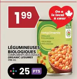 Rachelle-Bery Grocery COMPLIMENTS BIOLOGIQUE ORGANIC LEGUMES offer
