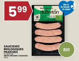 Rachelle-Bery Grocery DU BRETON FRESH ORGANIC SAUSAGES offer