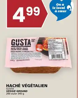 Rachelle-Bery Grocery GUSTA VEGGIE GROUND offer