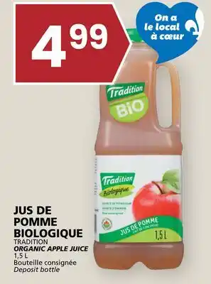 Rachelle-Bery Grocery TRADITION ORGANIC APPLE JUICE offer