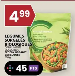 Rachelle-Bery Grocery COMPLIMENTS BIOLOGIQUE FROZEN ORGANIC VEGETABLES offer