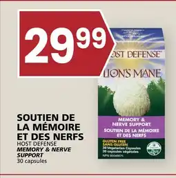 Rachelle-Bery Grocery HOST DEFENSE MEMORY & NERVE SUPPORT offer