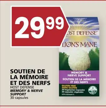 Rachelle-Bery Grocery HOST DEFENSE MEMORY & NERVE SUPPORT offer