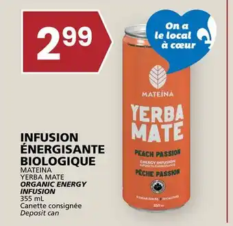 Rachelle-Bery Grocery MATEINA YERBA MATE ORGANIC ENERGY INFUSION offer