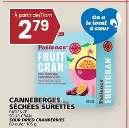 Rachelle-Bery Grocery PATIENCE SOUR CRAN SOUR DRIED CRANBERRIES offer