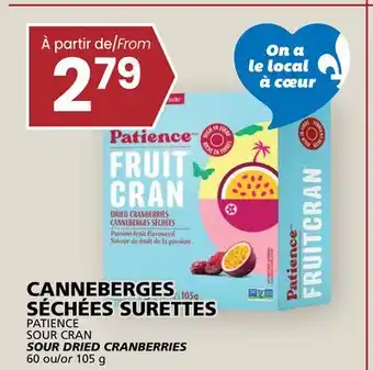 Rachelle-Bery Grocery PATIENCE SOUR CRAN SOUR DRIED CRANBERRIES offer