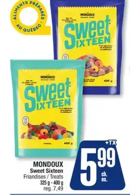 Jean Coutu MONDOUX Sweet Sixteen Treats offer