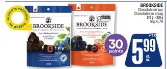Jean Coutu BROOKSIDE Chocolates in a bag offer