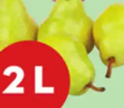 Giant Tiger 2 L Bartlett pears offer