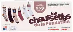 Jean Coutu Foundation Socks offer