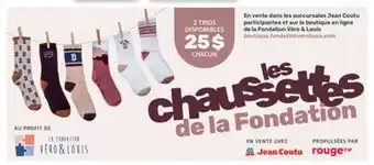 Jean Coutu Foundation Socks offer