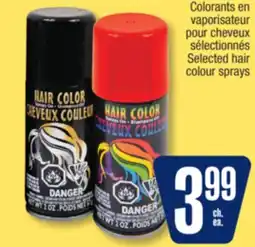 Jean Coutu Selected hair colour sprays offer
