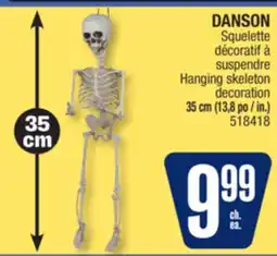 Jean Coutu DANSON Hanging skeleton decoration offer