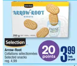 Jean Coutu SELECTION Arrow-Root Selected snacks offer
