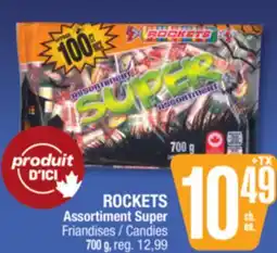 Jean Coutu ROCKETS Assortiment Super Candies offer