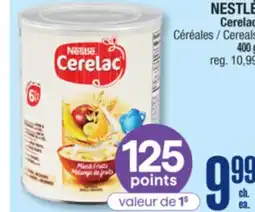 Jean Coutu NESTLÉ Cerelac Cereals offer