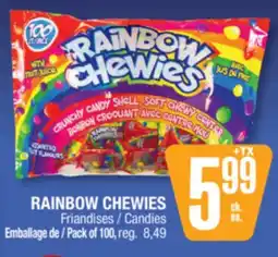 Jean Coutu RAINBOW CHEWIES Candies offer