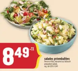 Marché Adonis Salades préemballées | Prepacked salads offer