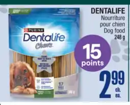 Jean Coutu PURINA DENTALIFE Dog food offer