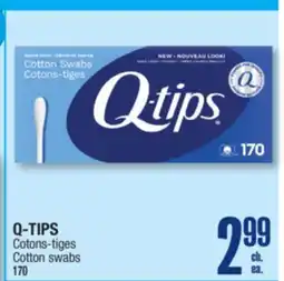 Jean Coutu Q-TIPS Cotton swabs offer