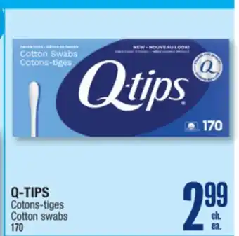 Jean Coutu Q-TIPS Cotton swabs offer