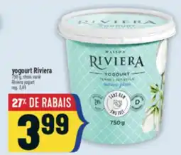 Marché Adonis YOGOURT RIVIERA | RIVIERA YOGURT offer