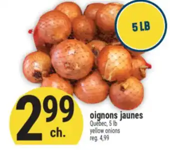 Marché Adonis OIGNONS JAUNES | YELLOW ONIONS offer