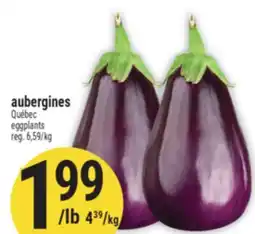 Marché Adonis Aubergines | eggplants offer