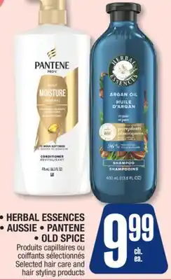 Jean Coutu HERBAL ESSENCES, AUSSIE, PANTENE, OLD SPICE Selected hair care and hair styling products offer