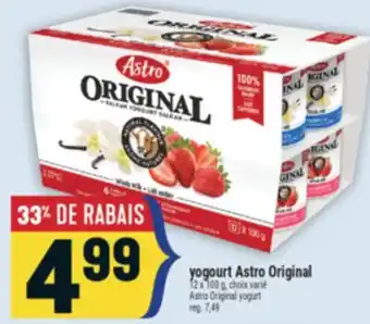 Marché Adonis YOGOURT ASTRO ORIGINAL | ASTRO ORIGINAL YOGURT offer