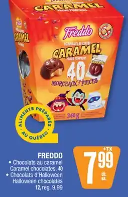 Jean Coutu FREDDO Caramel chocolates, Halloween chocolates offer