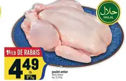 Marché Adonis POULET ENTIER | WHOLE CHICKEN offer