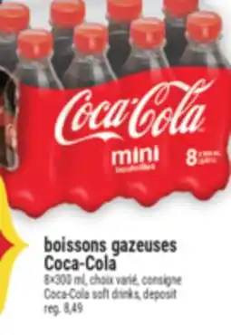Marché Adonis Boissons gazeuses Coca-Cola | Coca-Cola soft drinks, deposit offer