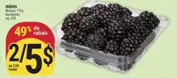 Marché Adonis MÛRES | BLACKBERRIES offer