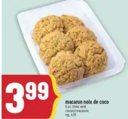 Marché Adonis Macaron noix de coco | Coconut macaroon offer