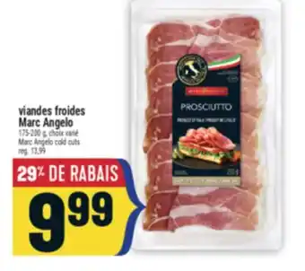 Marché Adonis VIANDES FROIDES MARC ANGELO | MARC ANGELO COLD CUTS offer