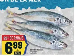 Marché Adonis Sardines fraîches | Fresh sardines offer