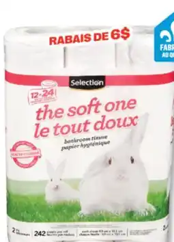 Jean Coutu Selection Bathroom tissue offer