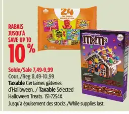 Canadian Tire Maynards Taxable Selected Halloween Treats offer