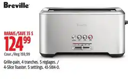 Canadian Tire Breville 4-Slice Toaster offer