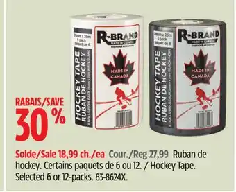 Canadian Tire Hockey Tape offer
