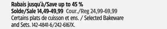 Canadian Tire PADERNO Selected Bakeware and Sets offer
