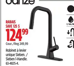 Canadian Tire Danze Sieben 1-Handle offer
