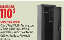 Canadian Tire Yukon Gear 12-Gun Cabinet, Ready-to-Assemble offer
