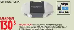 Canadian Tire Chamberlain 3⁄4-HP Belt-Drive Garage Door Opener offer