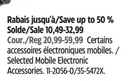 Canadian Tire Scosche Selected Mobile Electronic Accessories offer